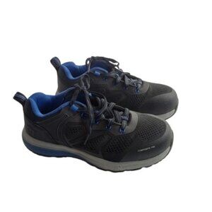 Herman Survivors Womens Cassle Composite Toe  Non Slip Work Shoes Black 8
